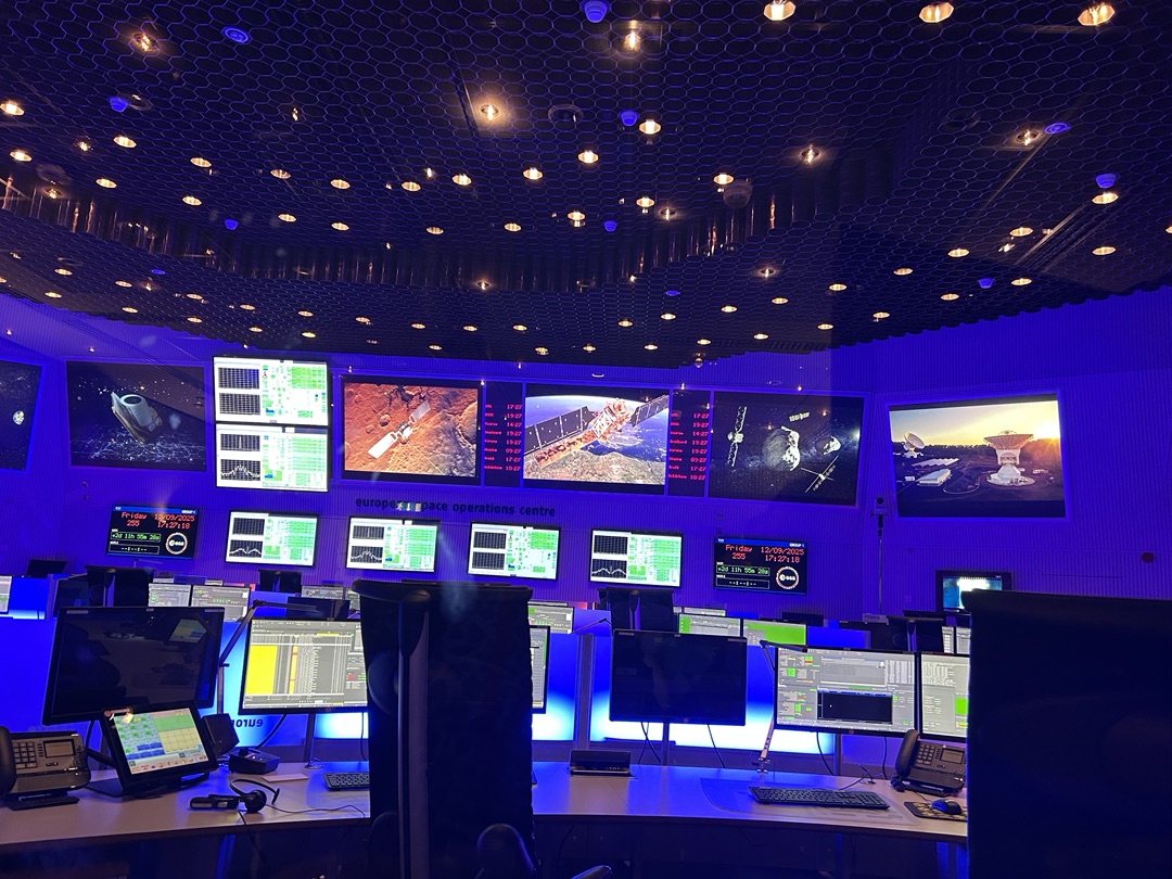 ESA Foto von einem Besuch bei der ESA